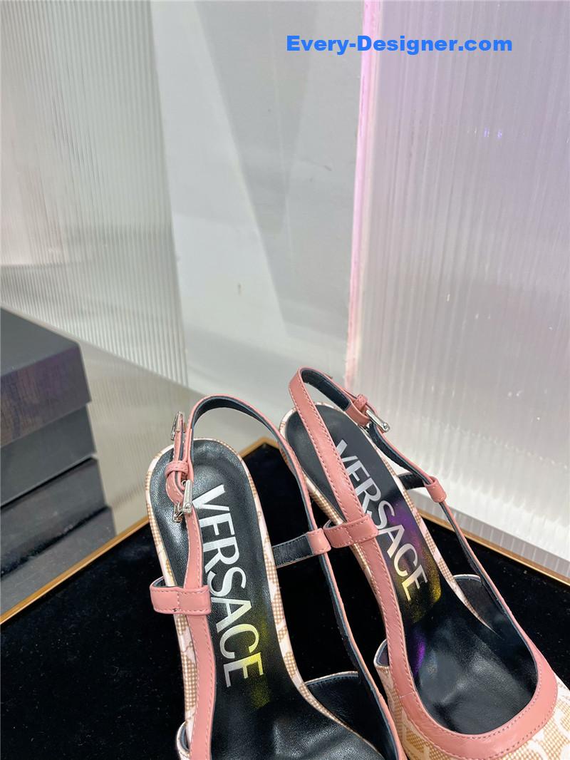 Versace trendy simple high-heeled sandals