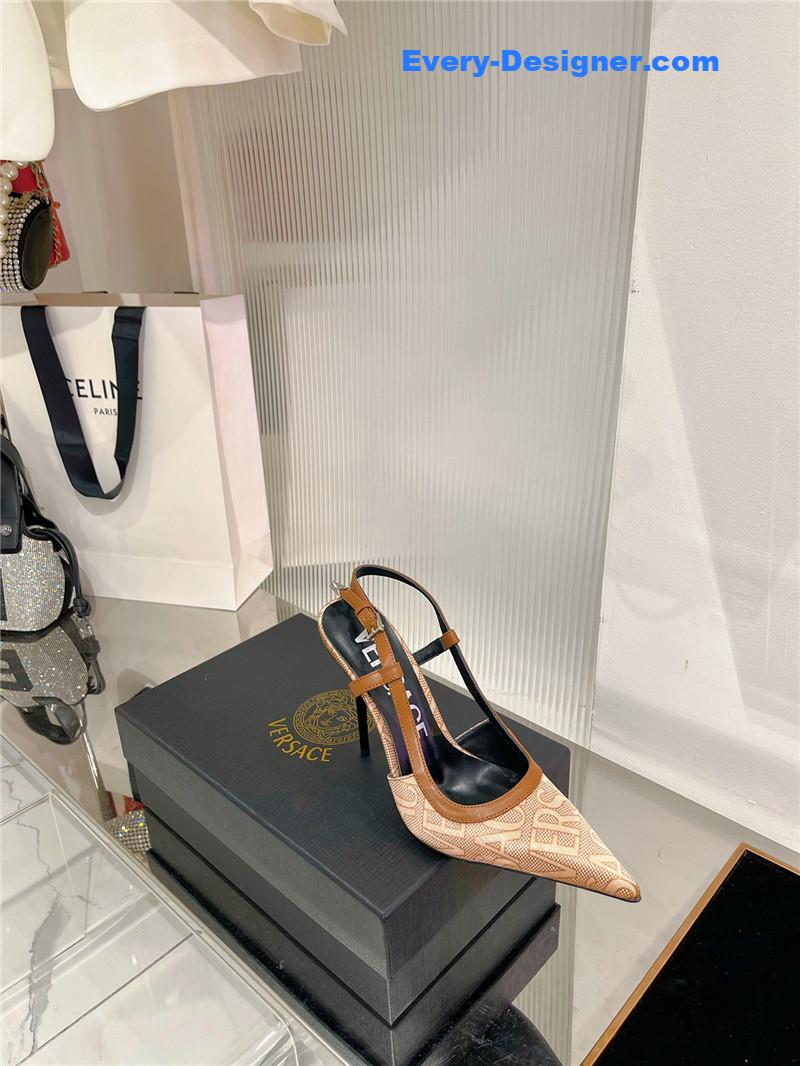 Versace trendy simple high-heeled sandals