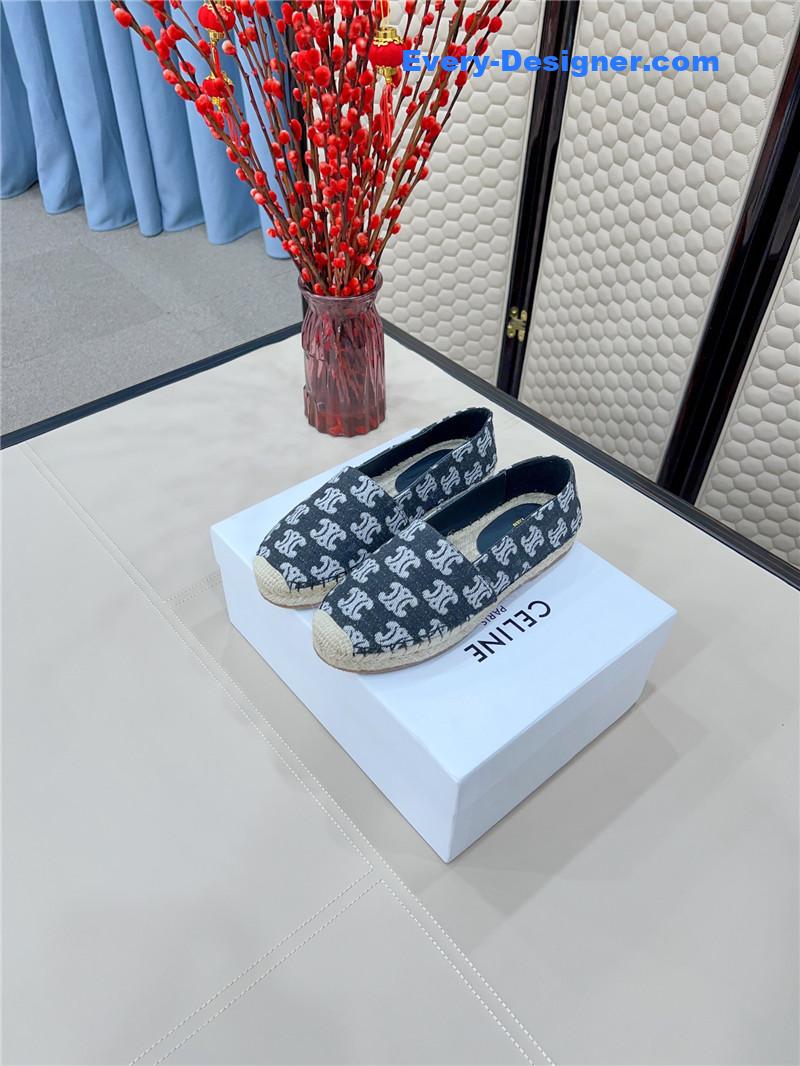 Ce1i*e new triumphal arch fisherman shoes