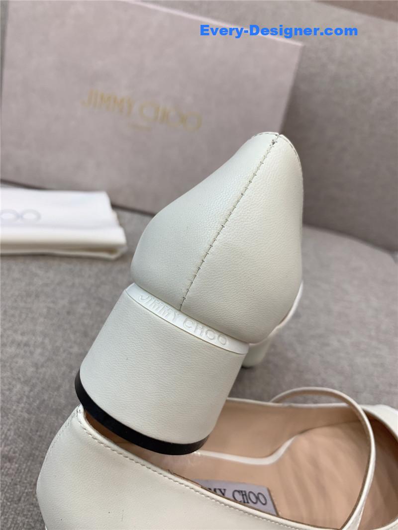 J1m*y Ch00 new thick heel mary jane shoes
