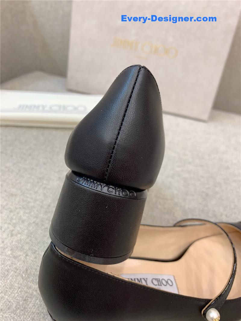 J1m*y Ch00 new thick heel mary jane shoes