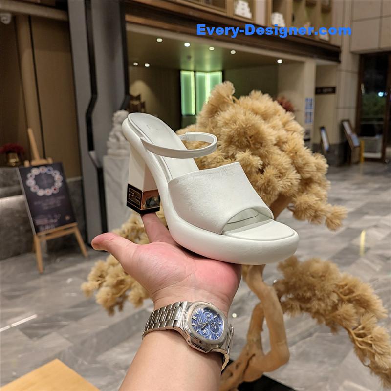 F**di block heel sandals