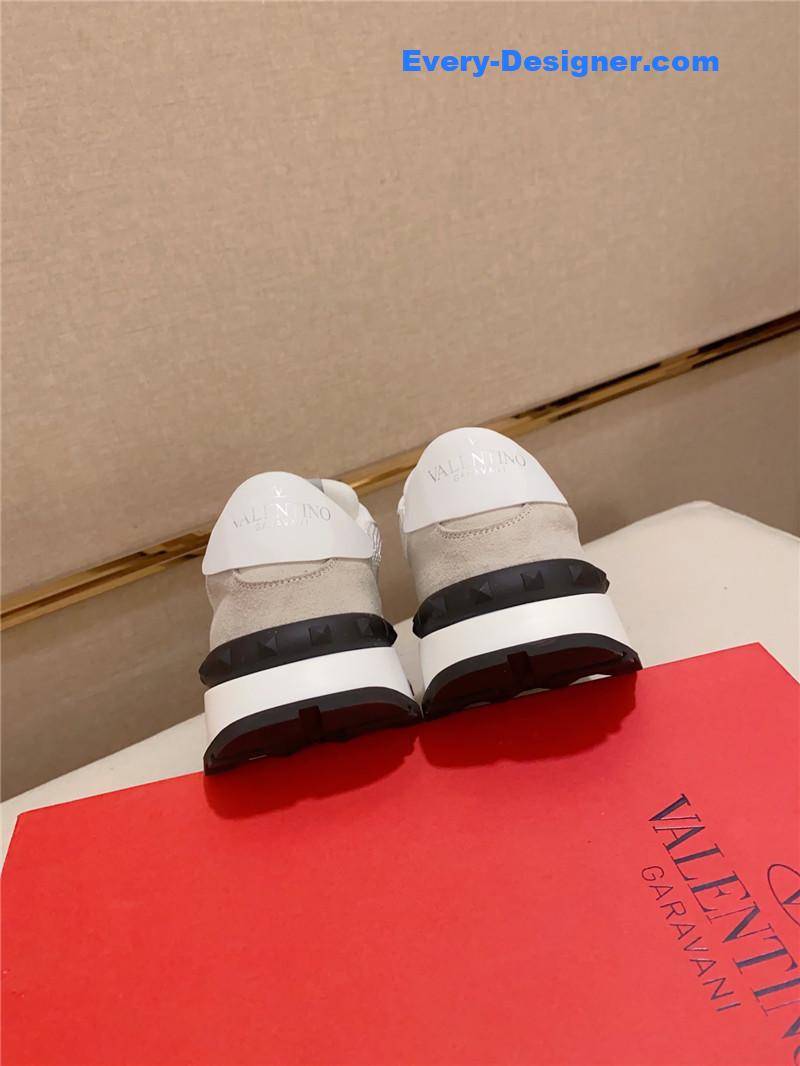 Va1e*ntin0 multi-element color-block casual sneakers