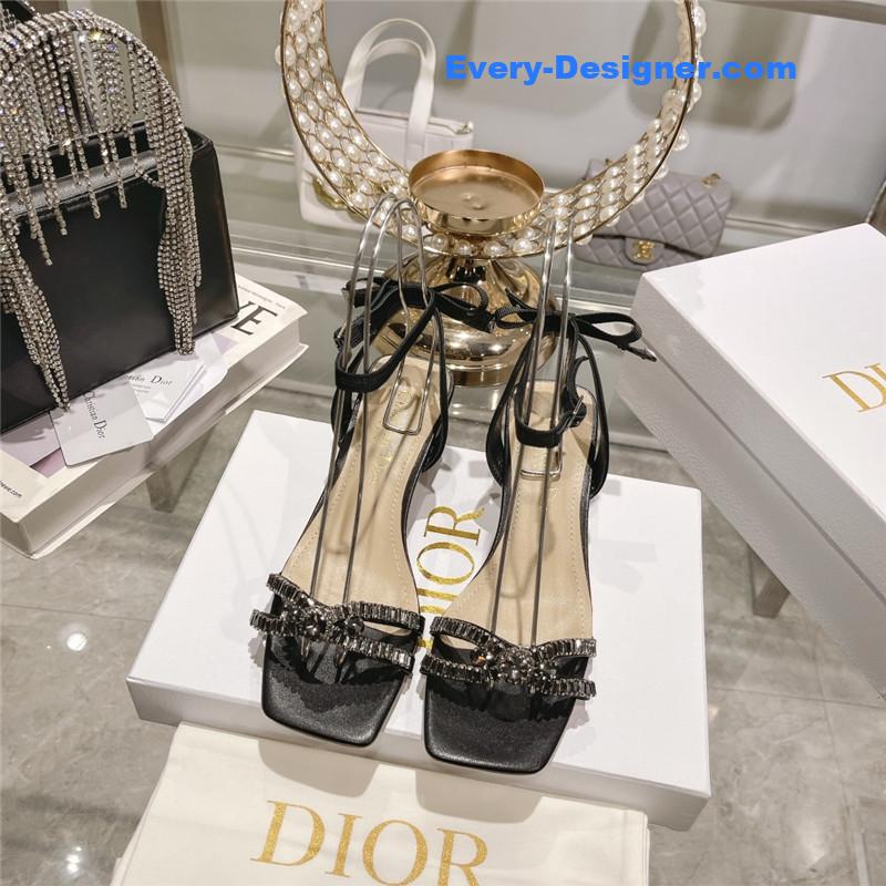 D10r rhinestone mary jane ballet shoes