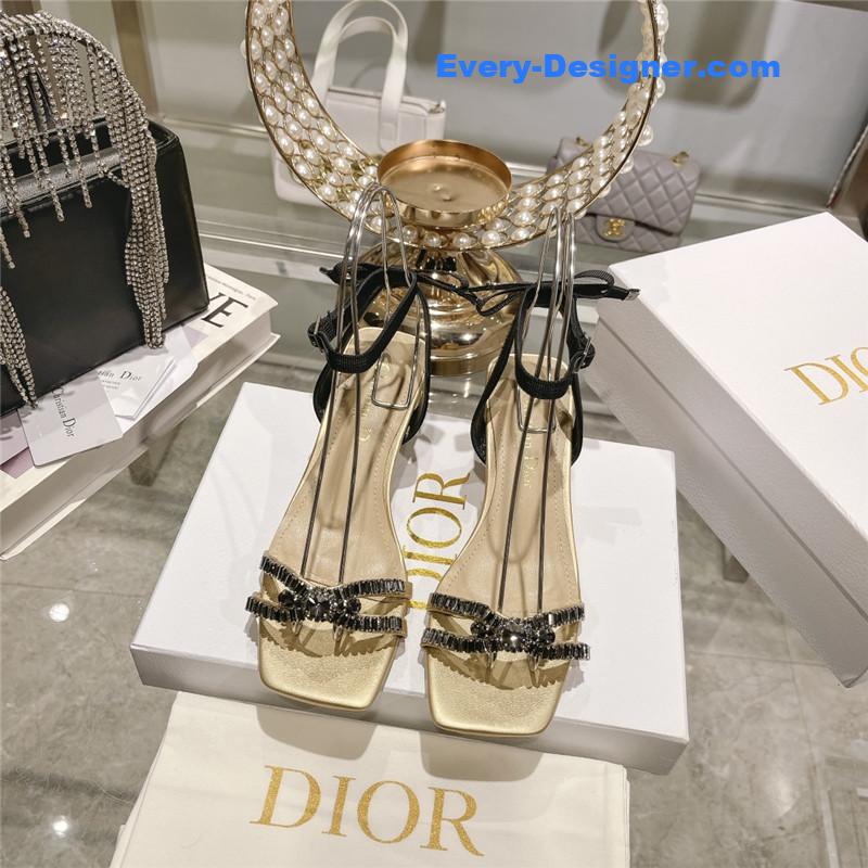 D10r rhinestone mary jane ballet shoes