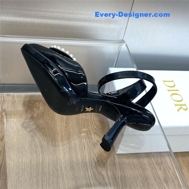 D10r new circle with pointed toe high heels women’s shoes