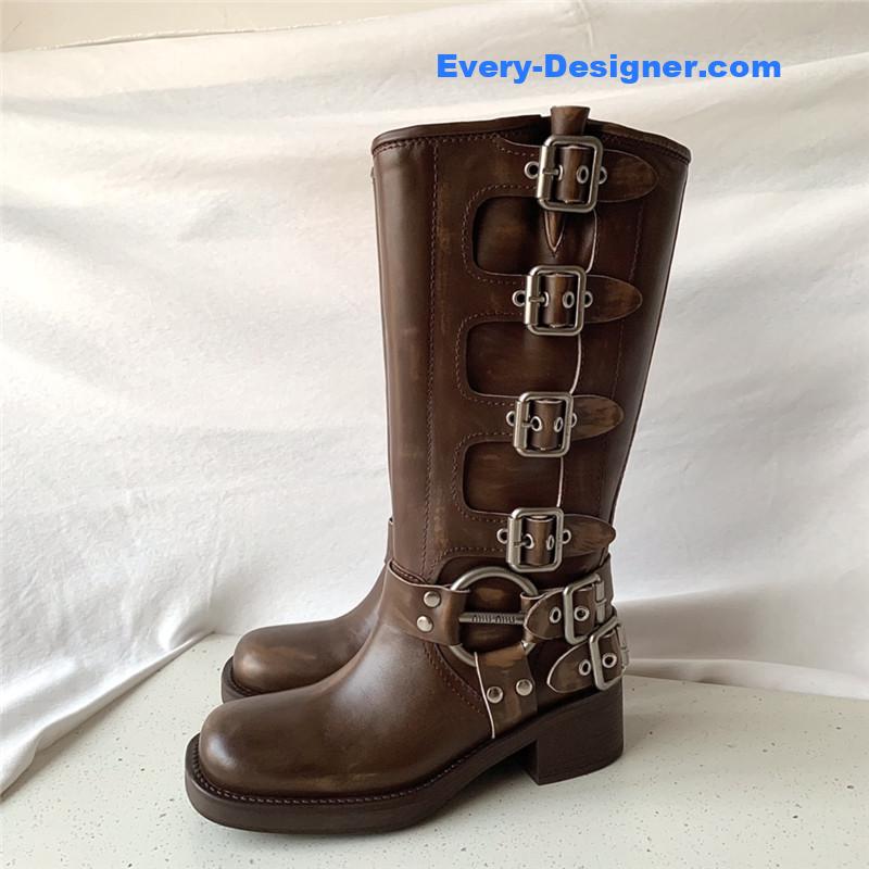 M1um1u catwalk vintage boots