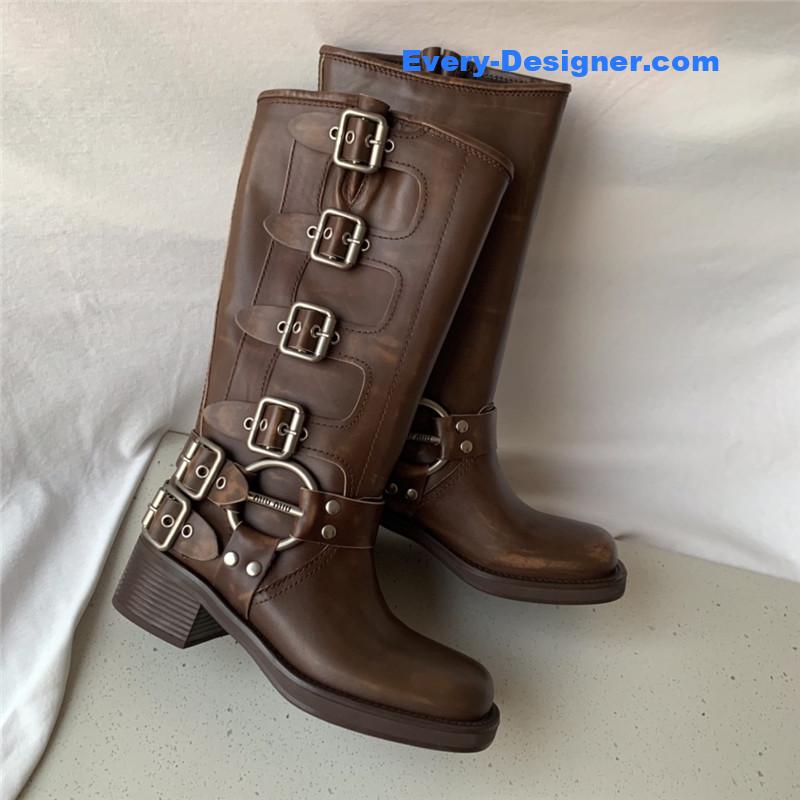M1um1u catwalk vintage boots