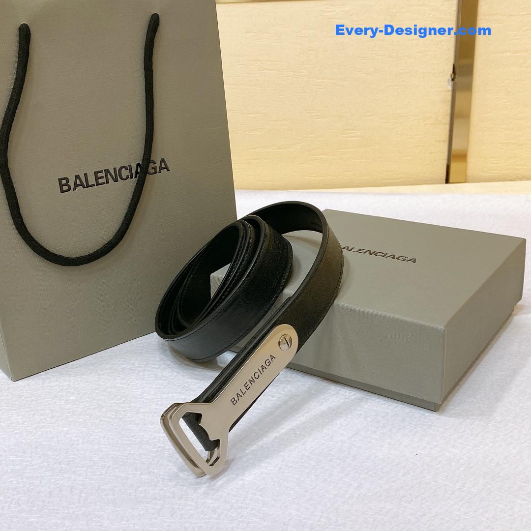 Ba1en*iaga designer plain belt