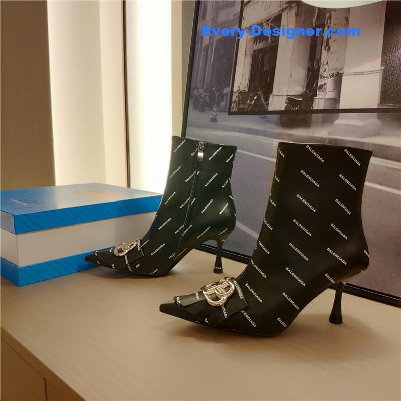 Ba1en*iaga high heel couture boots