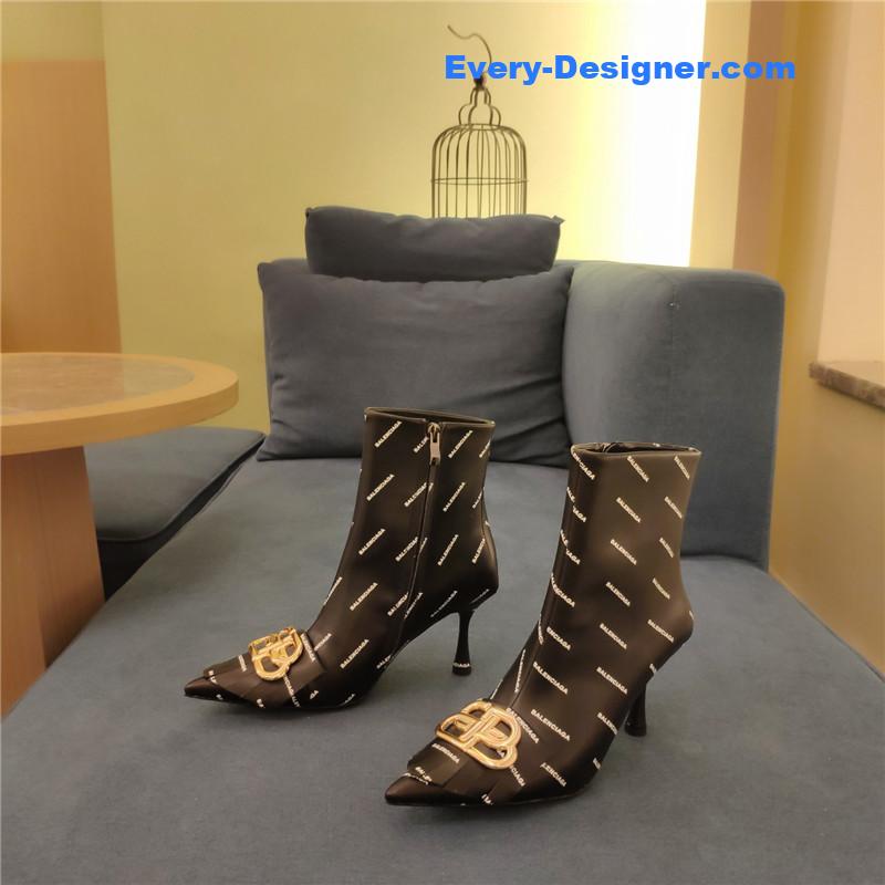 Ba1en*iaga high heel couture boots