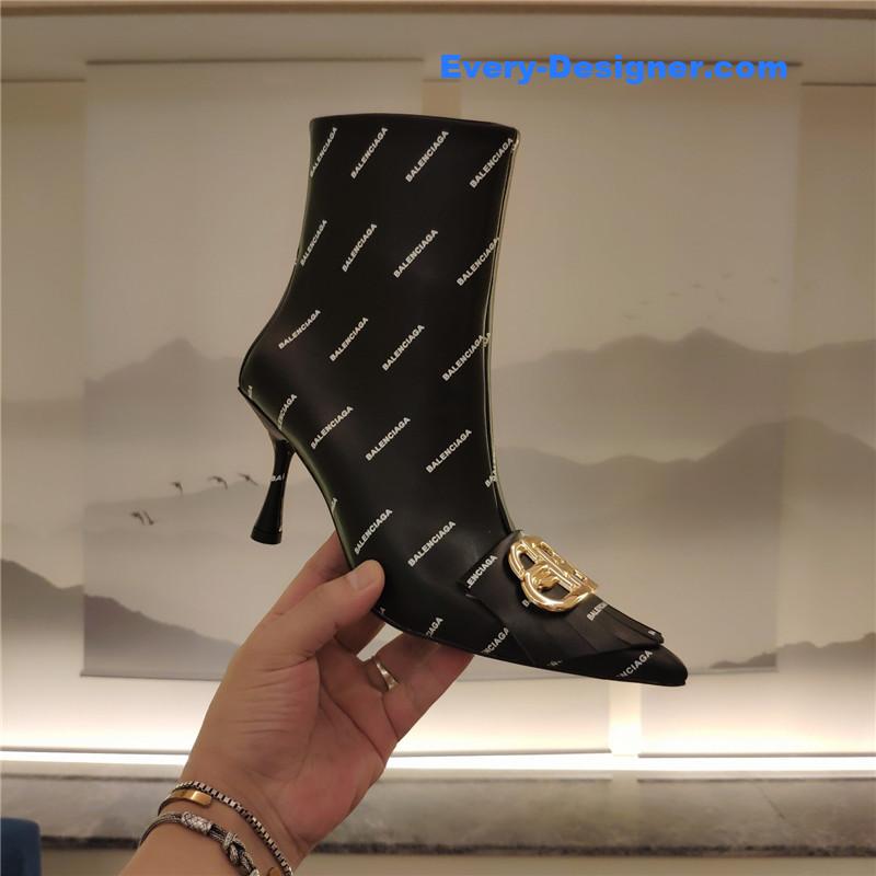 Ba1en*iaga high heel couture boots