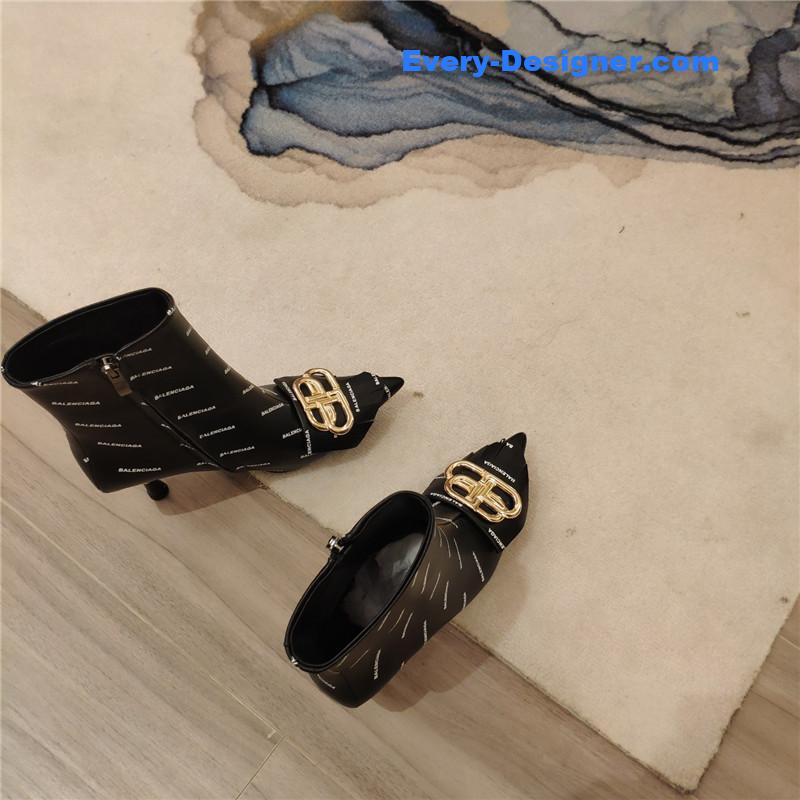 Ba1en*iaga high heel couture boots