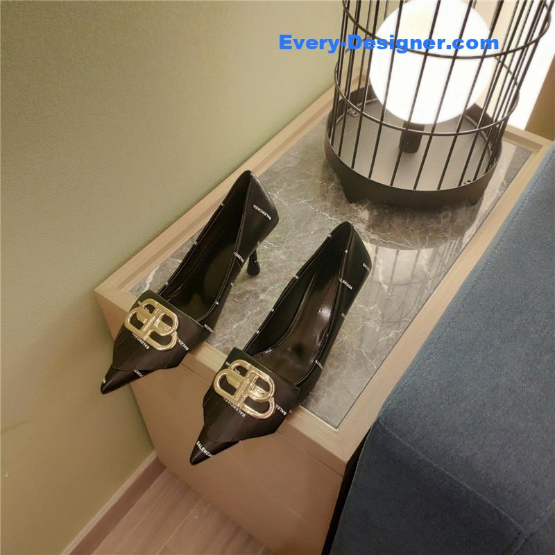 Ba1en*iaga high heel fashion shoes