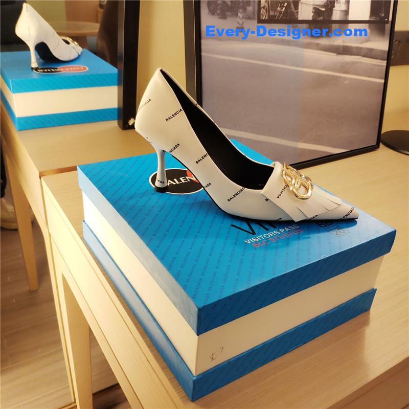 Ba1en*iaga high heel fashion shoes