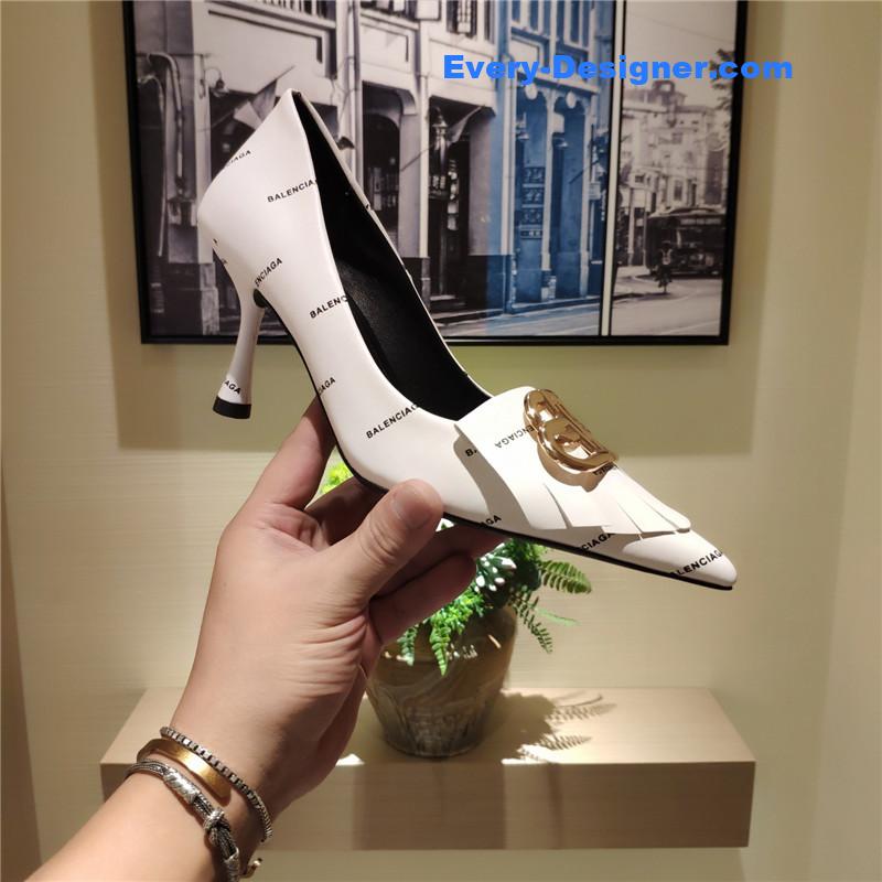 Ba1en*iaga high heel fashion shoes