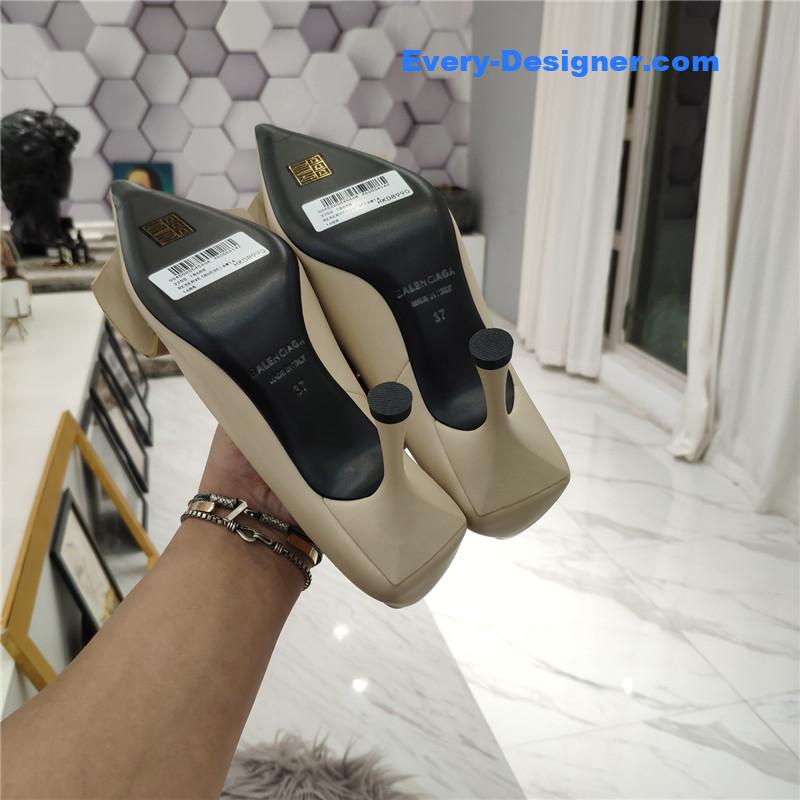 Ba1en*iaga high heel fashion shoes