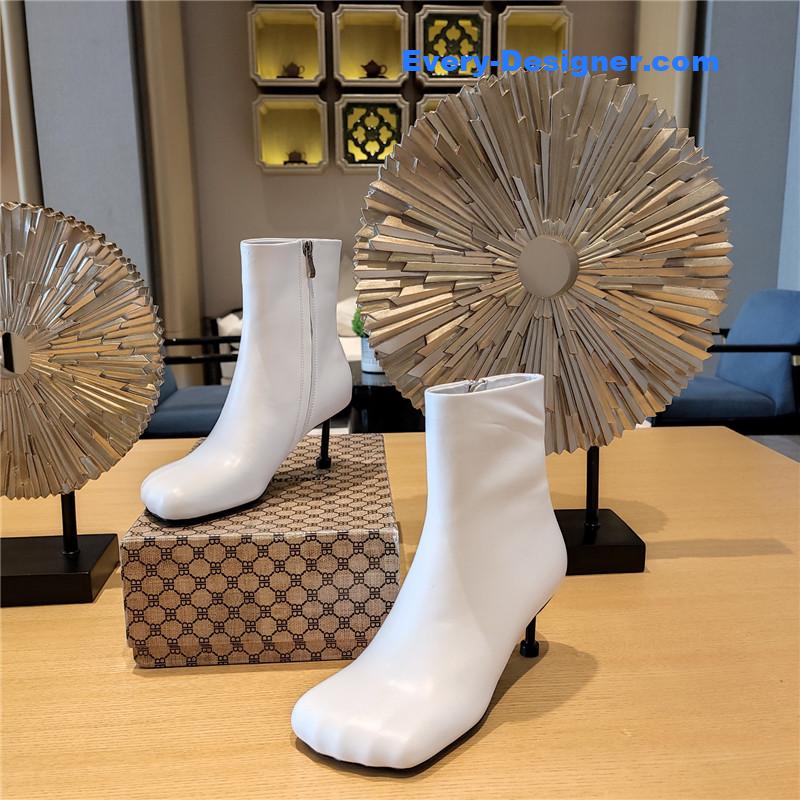 Ba1en*iaga five toe high heel mid boots