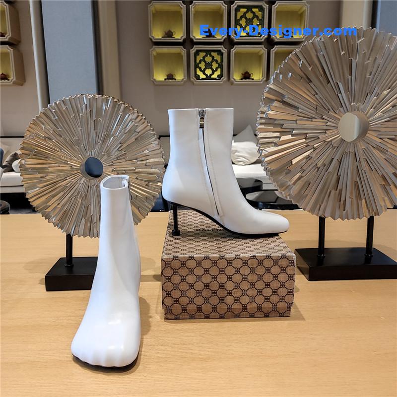 Ba1en*iaga five toe high heel mid boots