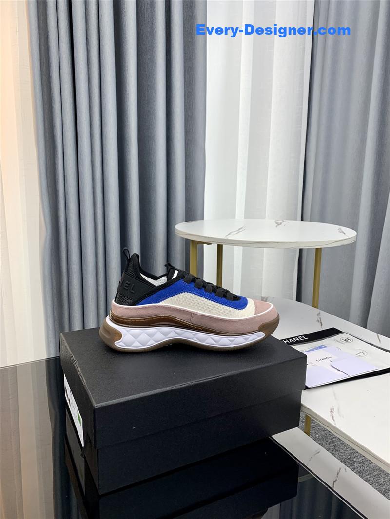 Ch**el new color matching casual sneakers