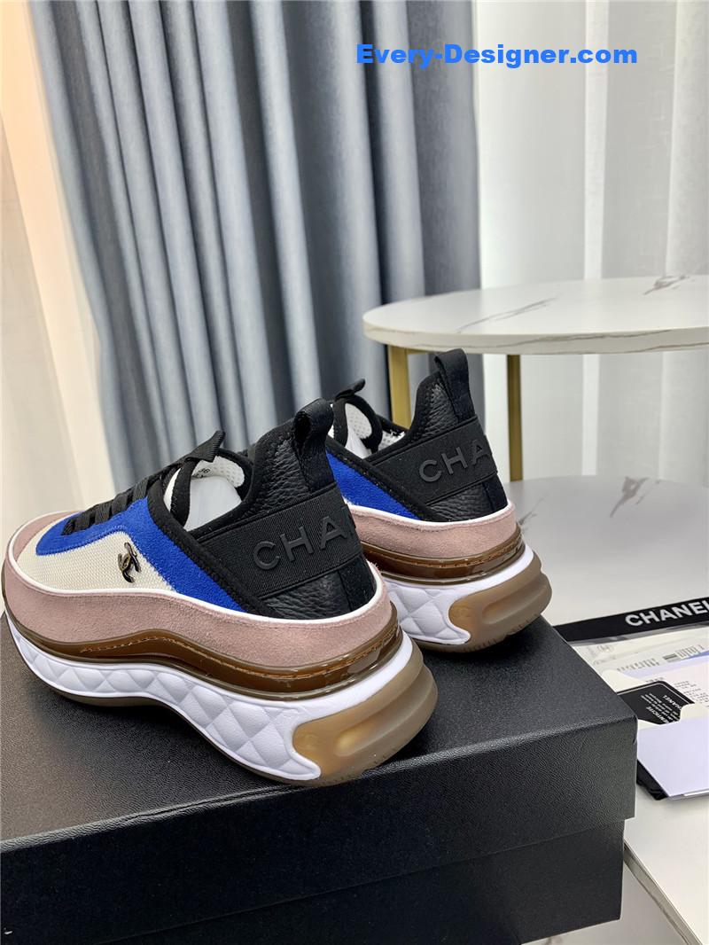 Ch**el new color matching casual sneakers