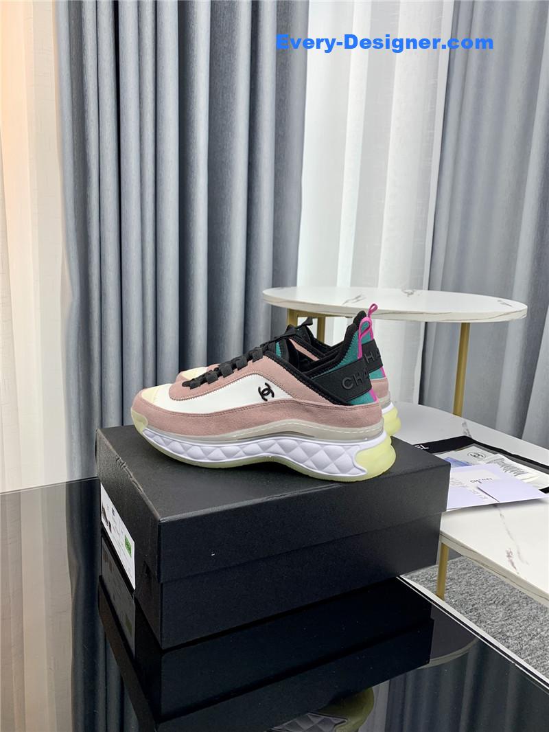 Ch**el new color matching casual sneakers
