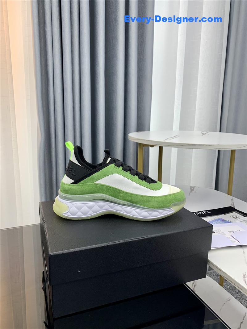 Ch**el new color matching casual sneakers