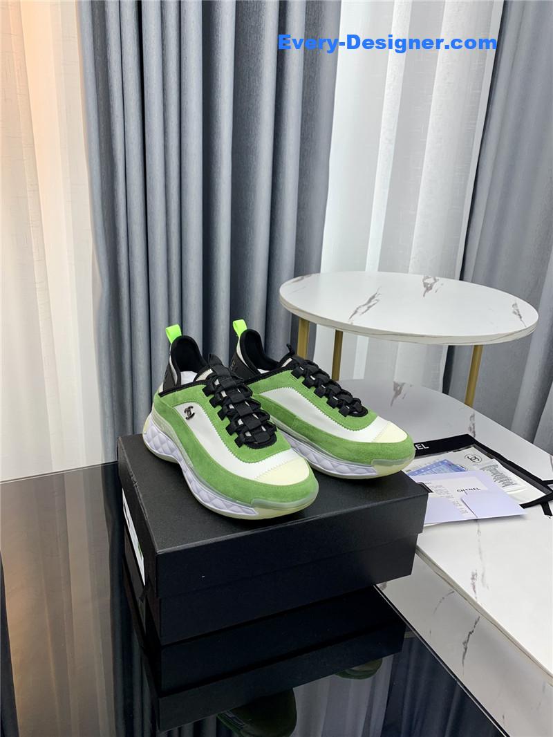 Ch**el new color matching casual sneakers