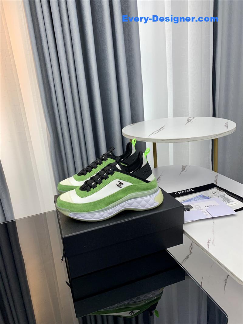 Ch**el new color matching casual sneakers