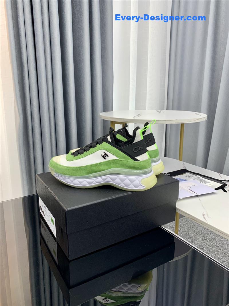 Ch**el new color matching casual sneakers