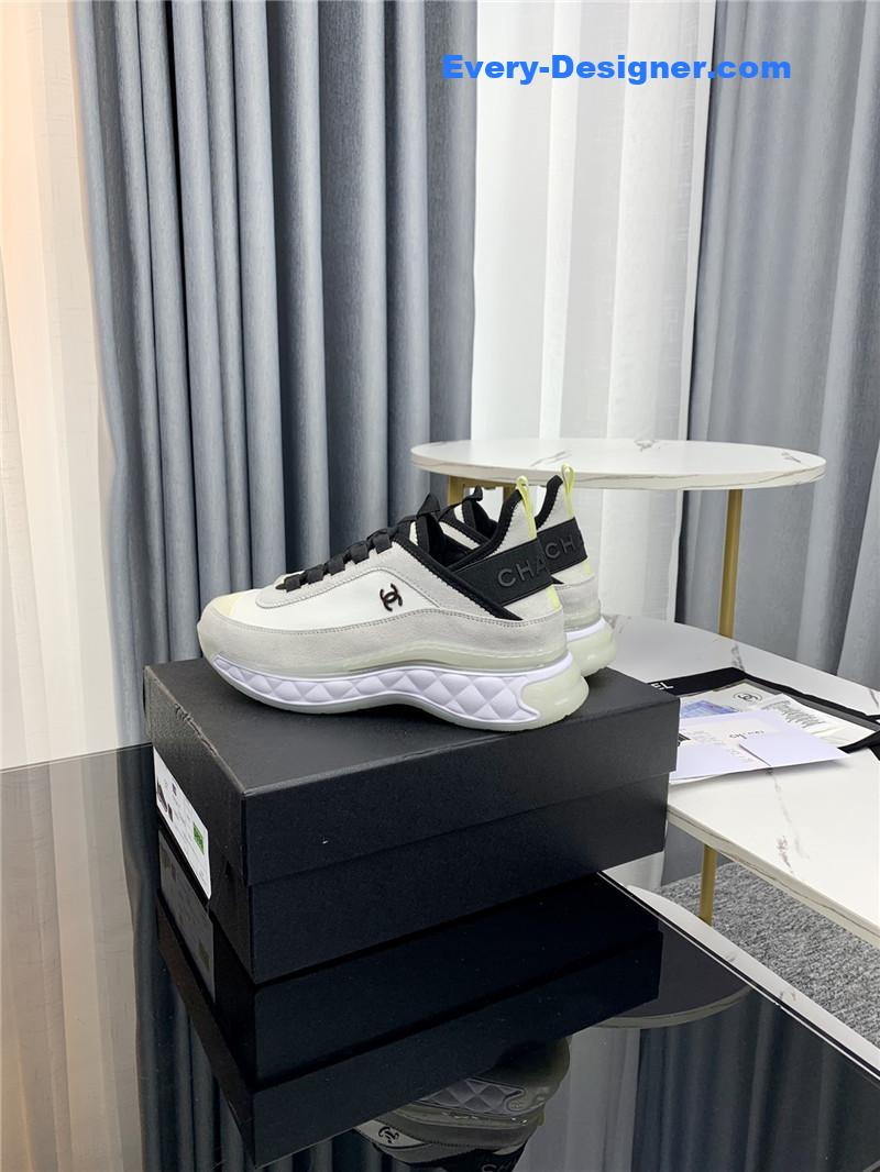 Ch**el new color matching casual sneakers