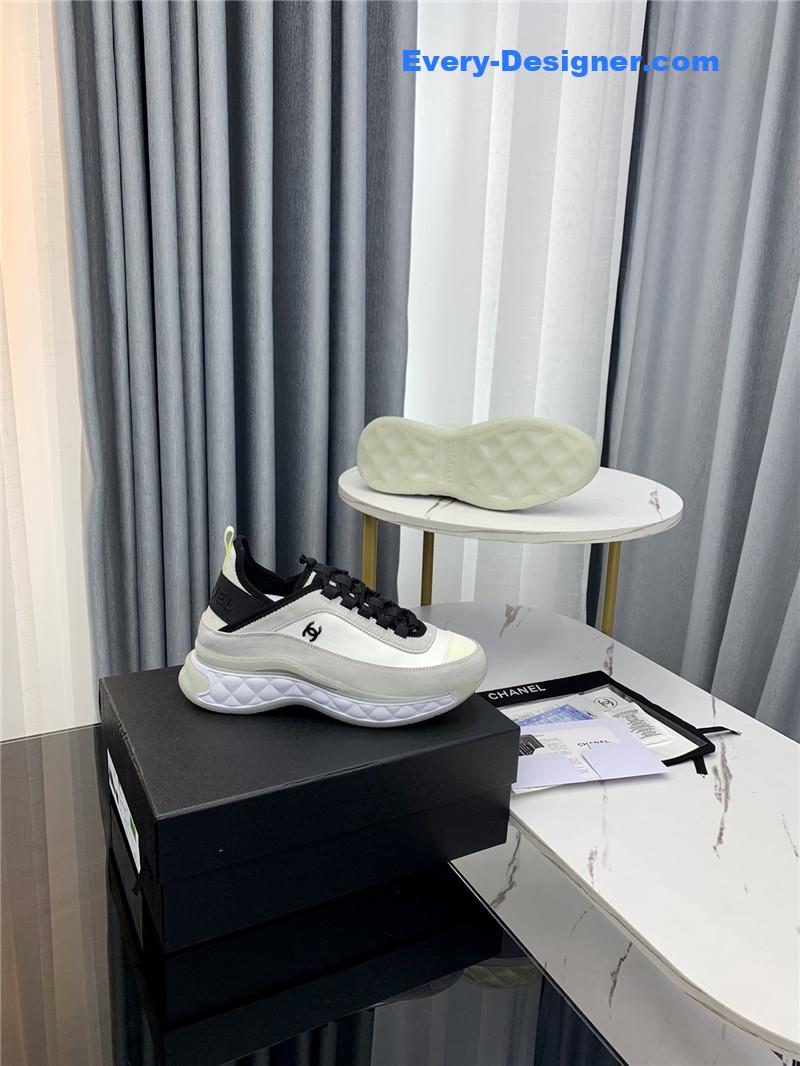 Ch**el new color matching casual sneakers