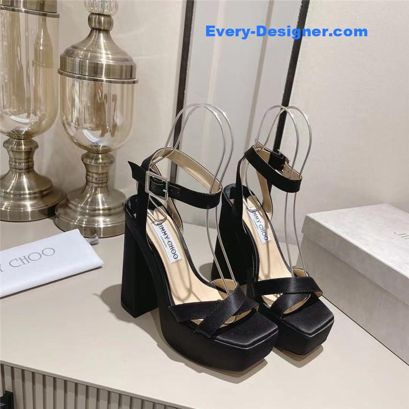 J1m*y Ch00 fashion heel sandals