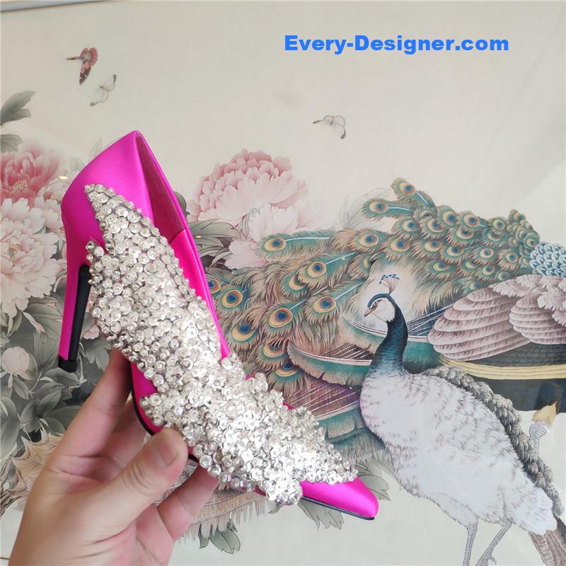 Ba1en*iaga pointed toe sandals