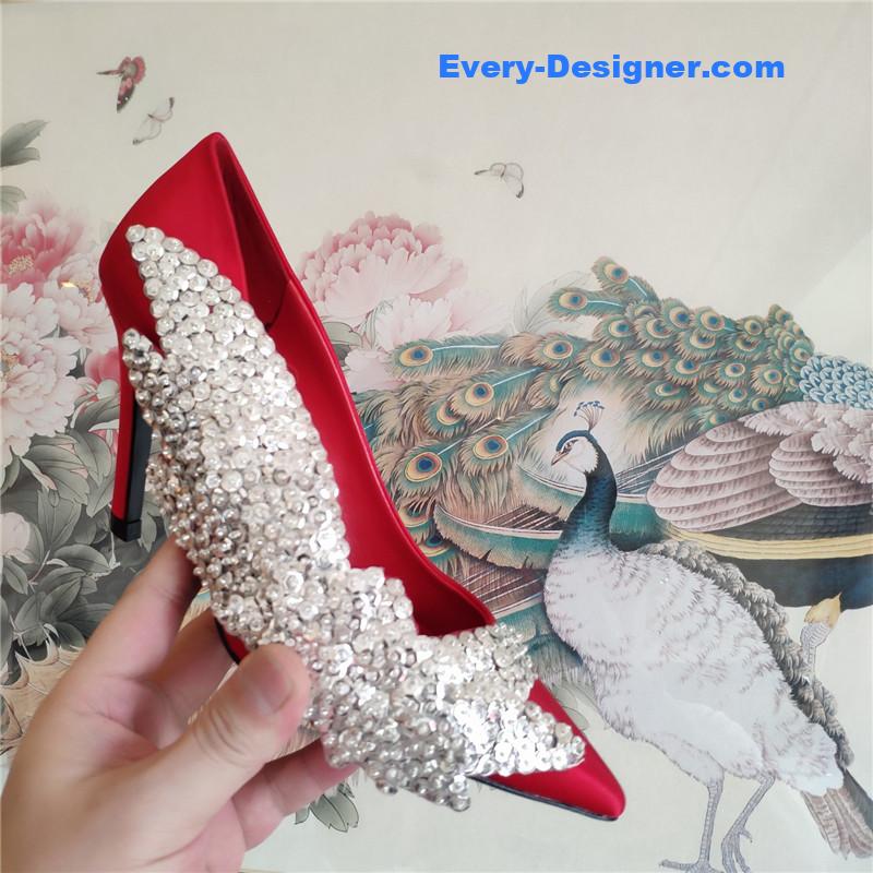 Ba1en*iaga pointed toe sandals