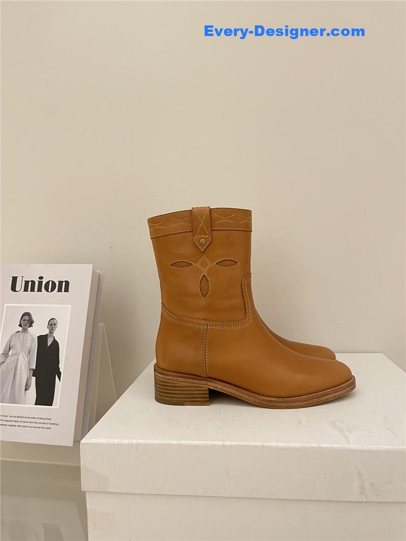 Ce1i*e autumn and winter new high knight boots