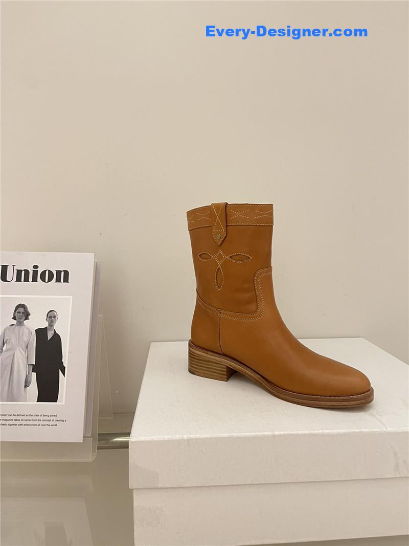 Ce1i*e autumn and winter new high knight boots