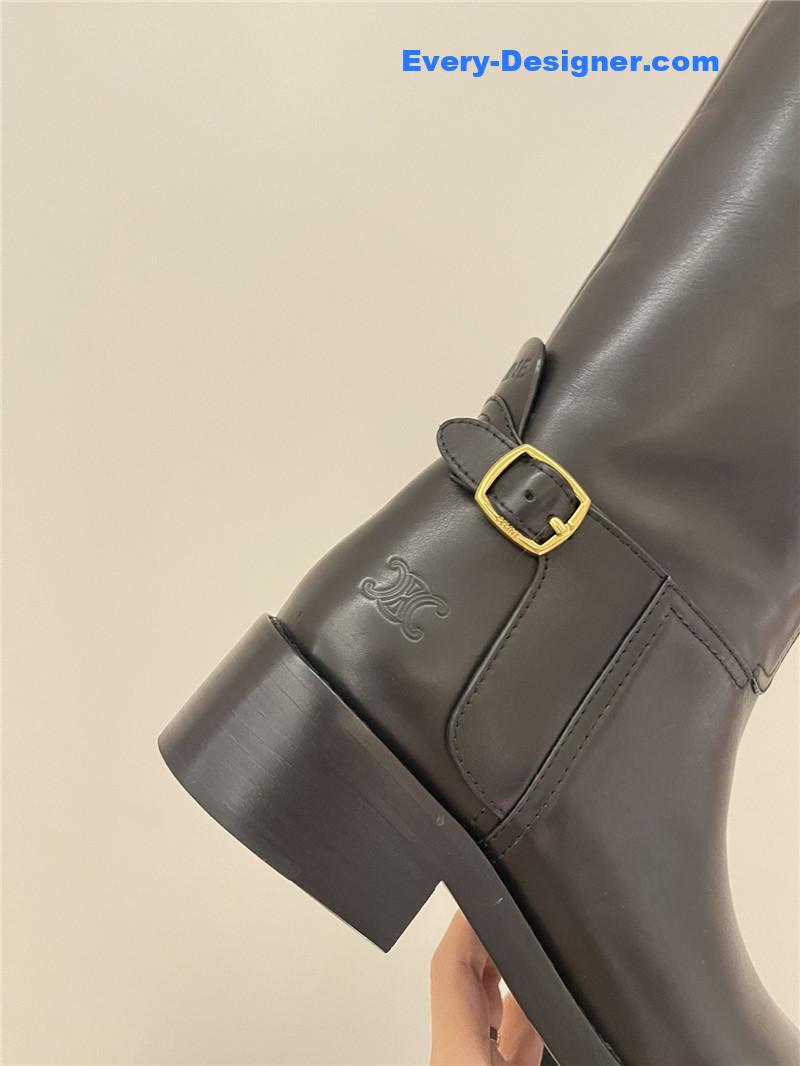 Ce1i*e autumn and winter new high knight boots