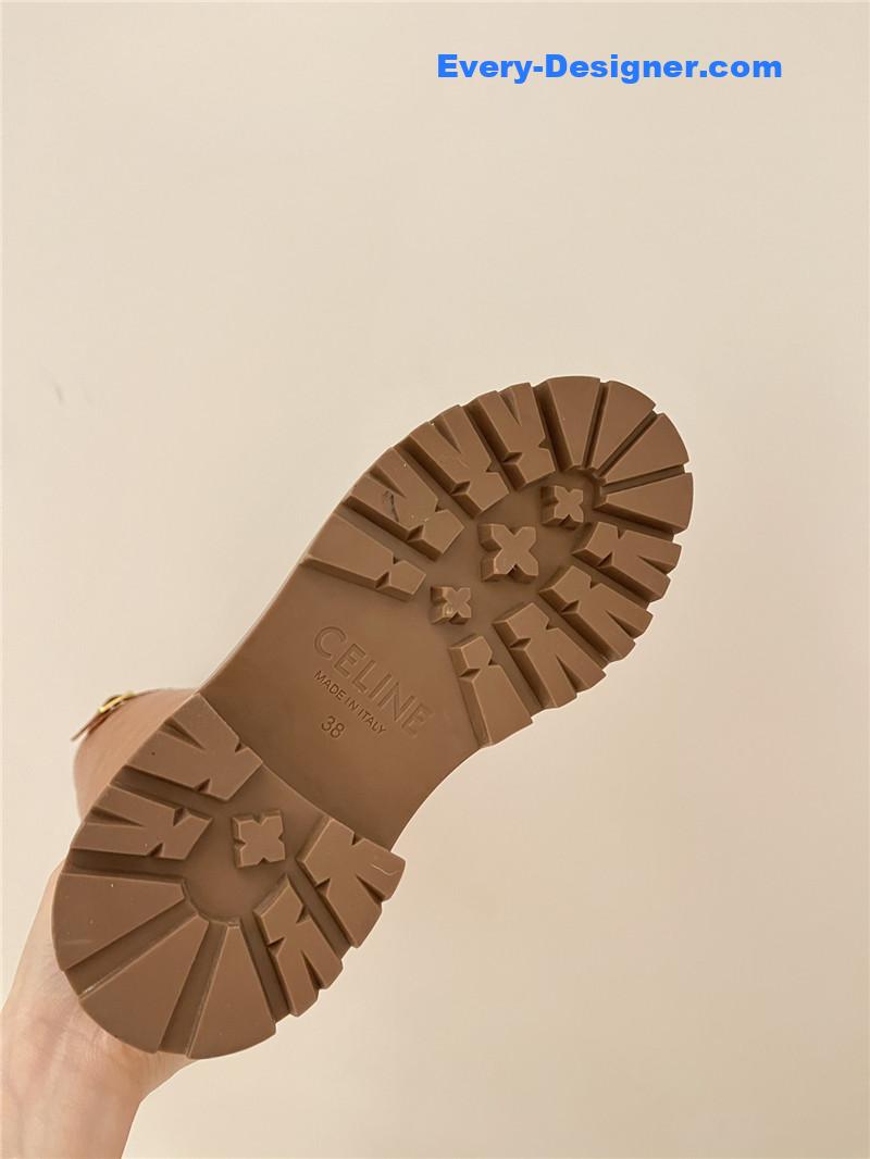 Ce1i*e autumn and winter new thick-soled tall knight boots