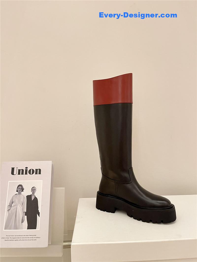 Ce1i*e autumn and winter new thick-soled tall knight boots