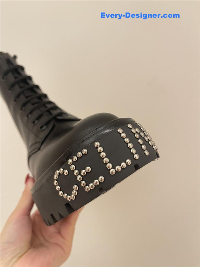 Ce1i*e new lace up cool and handsome martin boots