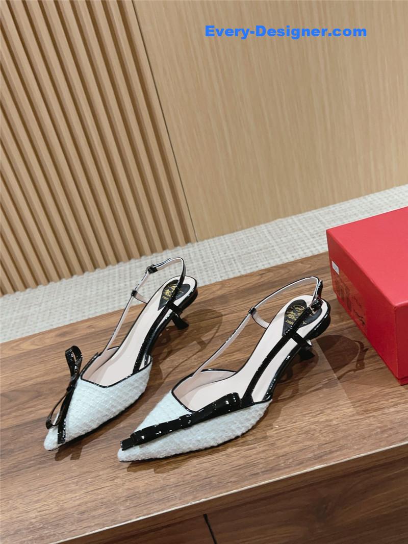 Roger vivier latest bow sandals