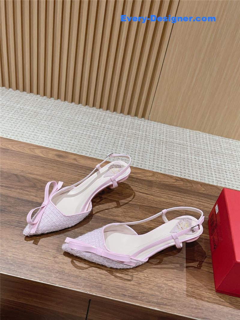 Roger vivier latest bow sandals