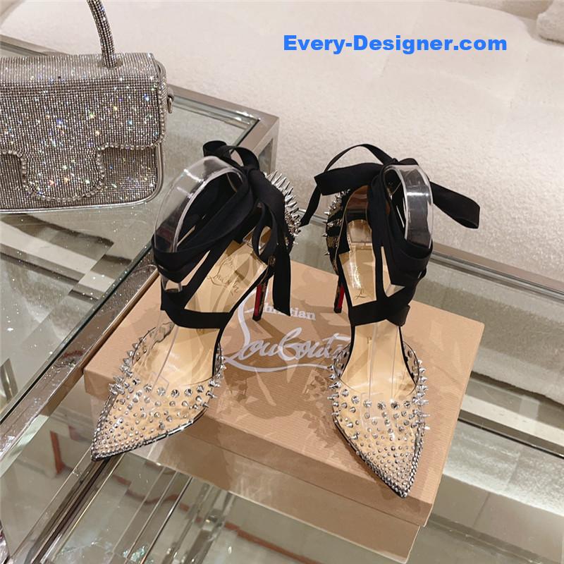 l0vis Vvtt0n lv new pointed rivet high heels