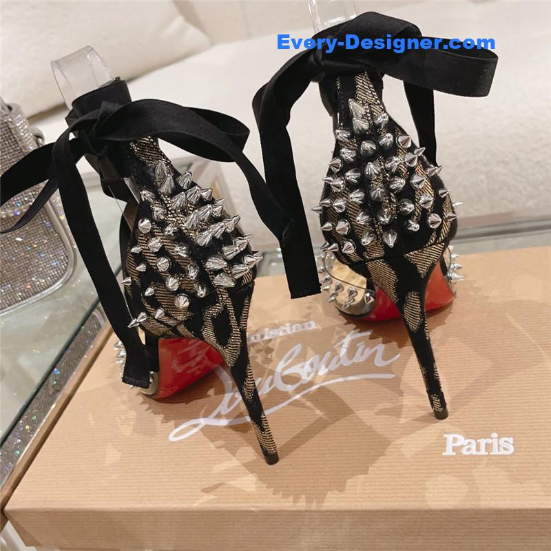 l0vis Vvtt0n lv new pointed rivet high heels