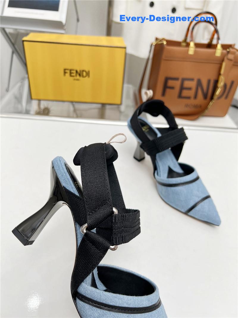 F**di hot fashion high heel sandals