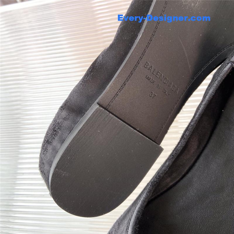 Ba1en*iaga distressed ballerinas