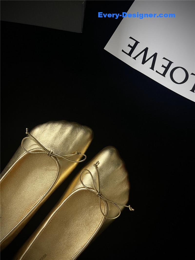 Ba1en*iaga fall/winter show toe ballerinas