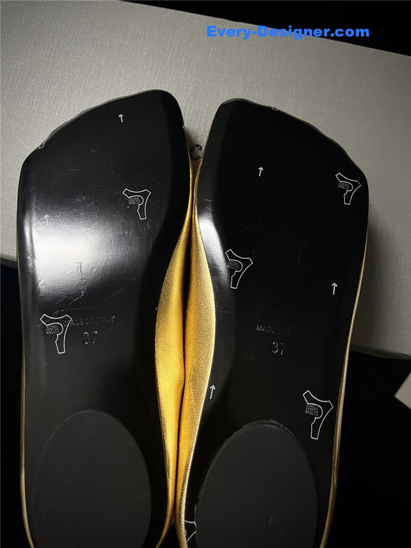 Ba1en*iaga fall/winter show toe ballerinas