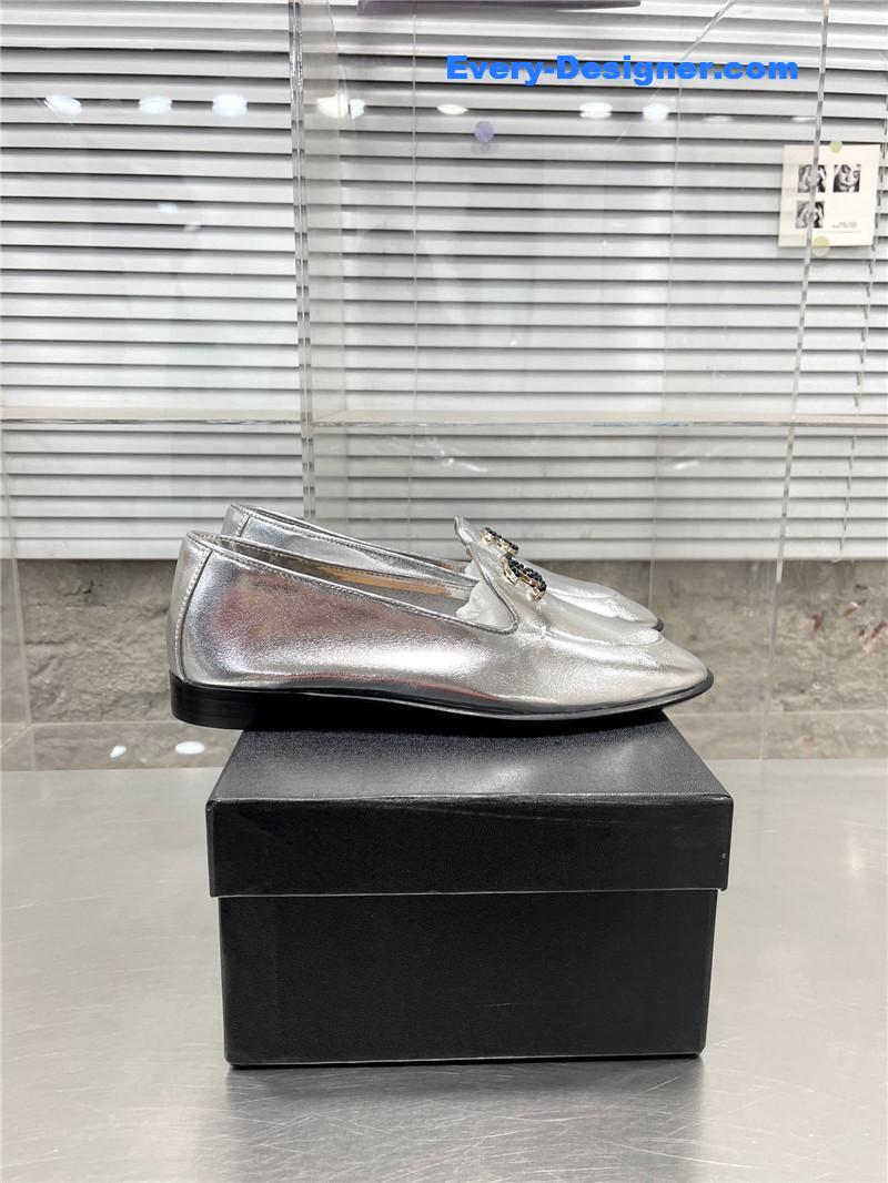 CC new low heel loafers